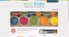 Desktop Screenshot of ecokidsusa.com